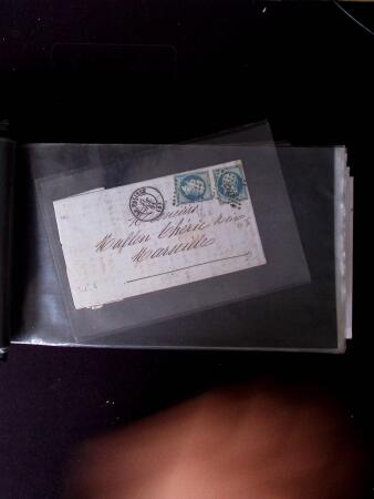 1756-1990 ensemble de lettres particulièrement de