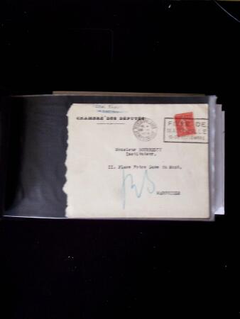 1756-1990 ensemble de lettres particulièrement de