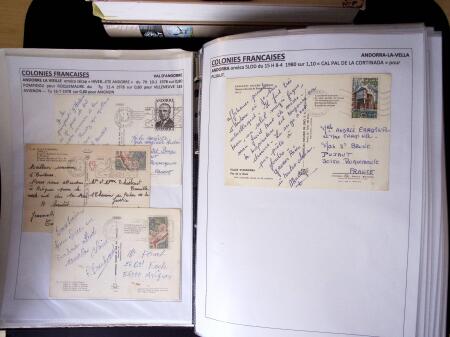1900-1960, Collection de lettres des colonies françaises
