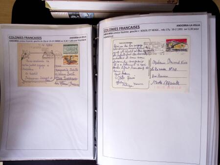 1900-1960, Collection de lettres des colonies françaises