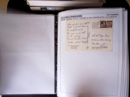 1900-1960, Collection de lettres des colonies françaises