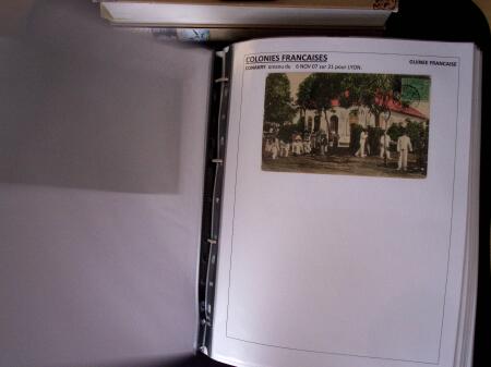 1900-1960, Collection de lettres des colonies françaises