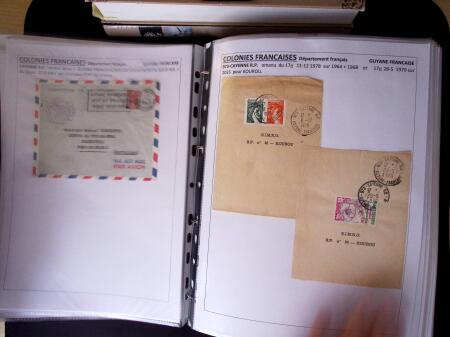 1900-1960, Collection de lettres des colonies françaises