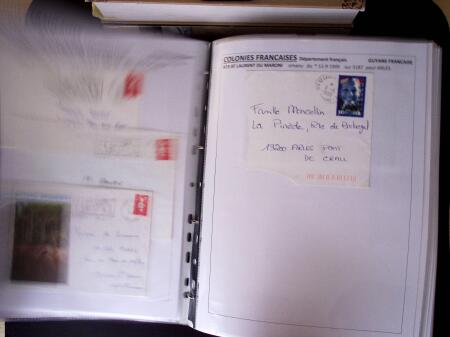 1900-1960, Collection de lettres des colonies françaises