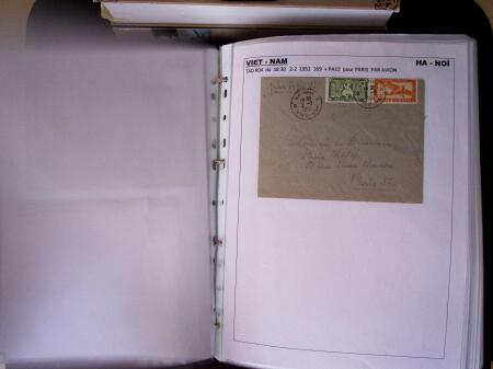 1900-1960, Collection de lettres des colonies françaises