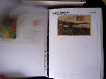 1900-1960, Collection de lettres des colonies françaises