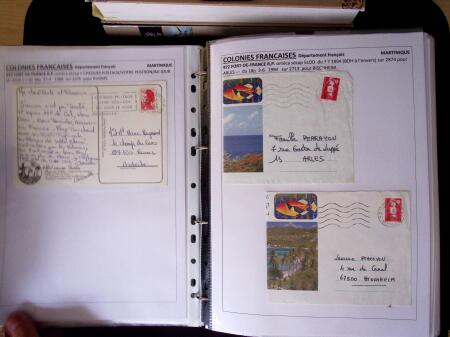 1900-1960, Collection de lettres des colonies françaises