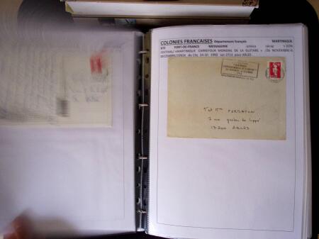 1900-1960, Collection de lettres des colonies françaises