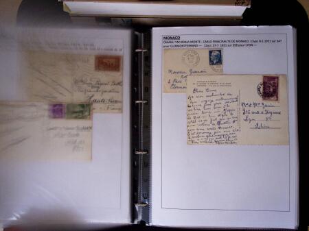 1900-1960, Collection de lettres des colonies françaises