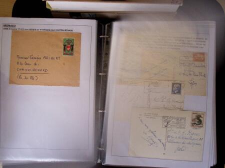 1900-1960, Collection de lettres des colonies françaises