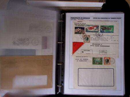 1900-1960, Collection de lettres des colonies françaises
