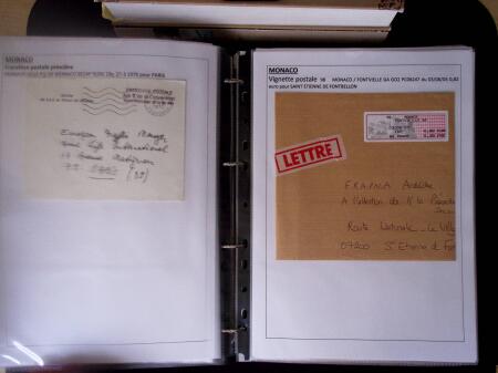 1900-1960, Collection de lettres des colonies françaises