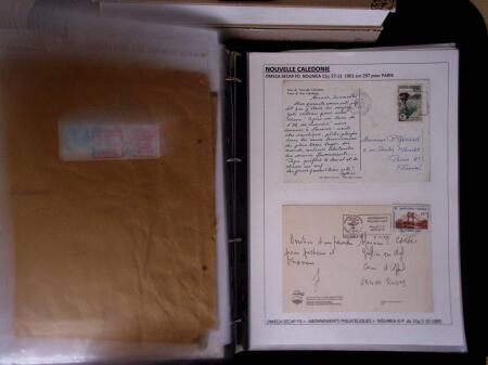 1900-1960, Collection de lettres des colonies françaises