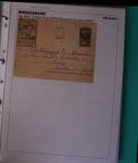 1900-1960, Collection de lettres de MADAGASCAR montées
