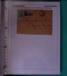 1900-1960, Collection de lettres de MADAGASCAR montées