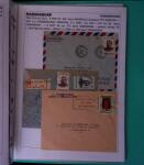 1900-1960, Collection de lettres de MADAGASCAR montées