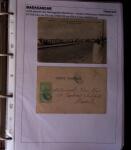 1900-1960, Collection de lettres de MADAGASCAR montées