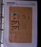 1900-1960, Collection de lettres de MADAGASCAR montées