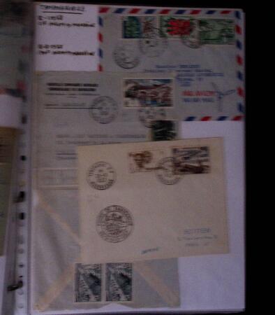 1900-1960, Collection de lettres de MADAGASCAR montées