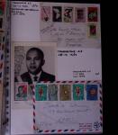 1900-1960, Collection de lettres de MADAGASCAR montées