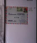 1900-1960, Collection de lettres de MADAGASCAR montées