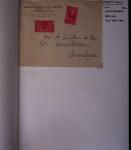 1900-1960, Collection de lettres de MADAGASCAR montées