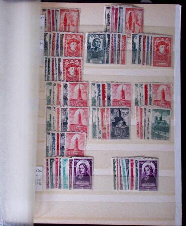 1855- 1940 Sélection de bonnes valeurs sur plaquettes