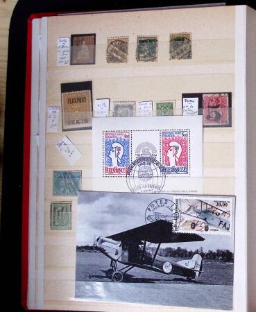 1855- 1940 Sélection de bonnes valeurs sur plaquettes