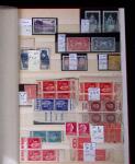 1855- 1940 Sélection de bonnes valeurs sur plaquettes