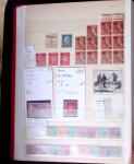 1855- 1940 Sélection de bonnes valeurs sur plaquettes