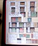 1855- 1940 Sélection de bonnes valeurs sur plaquettes