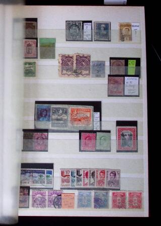 1855- 1940 Sélection de bonnes valeurs sur plaquettes