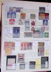 1855- 1940 Sélection de bonnes valeurs sur plaquettes
