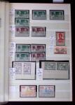 1855- 1940 Sélection de bonnes valeurs sur plaquettes