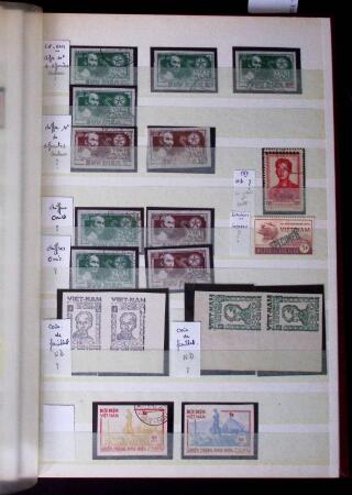 1855- 1940 Sélection de bonnes valeurs sur plaquettes