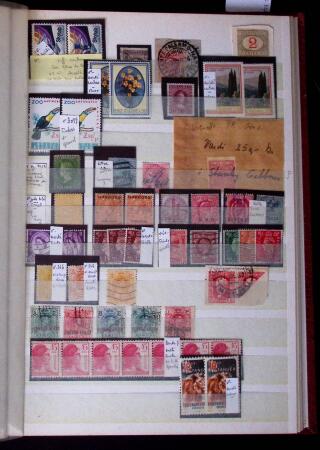 1855- 1940 Sélection de bonnes valeurs sur plaquettes