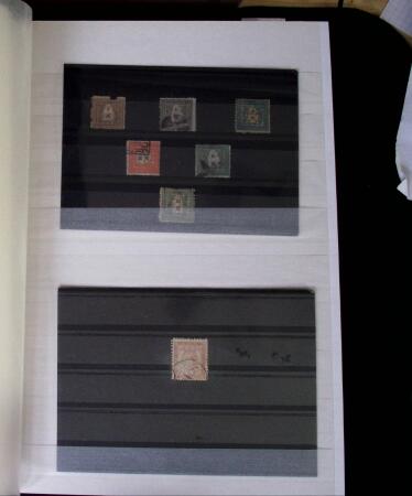 1855- 1940 Sélection de bonnes valeurs sur plaquettes