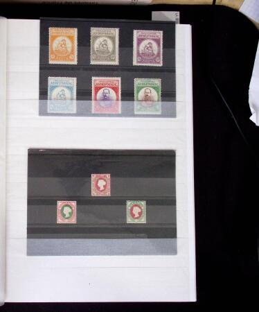 1855- 1940 Sélection de bonnes valeurs sur plaquettes