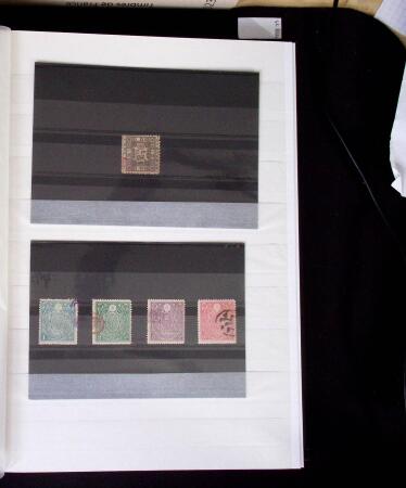 1855- 1940 Sélection de bonnes valeurs sur plaquettes