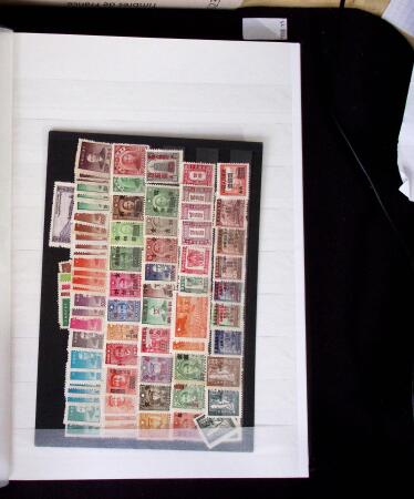 1855- 1940 Sélection de bonnes valeurs sur plaquettes