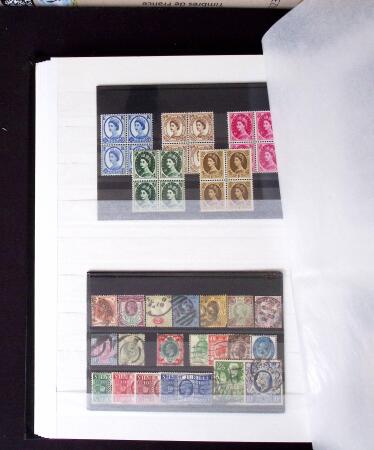 1855- 1940 Sélection de bonnes valeurs sur plaquettes