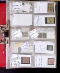 1855- 1940 Sélection de bonnes valeurs sur plaquettes