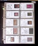 1855- 1940 Sélection de bonnes valeurs sur plaquettes