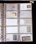 1855- 1940 Sélection de bonnes valeurs sur plaquettes