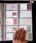 1855- 1940 Sélection de bonnes valeurs sur plaquettes