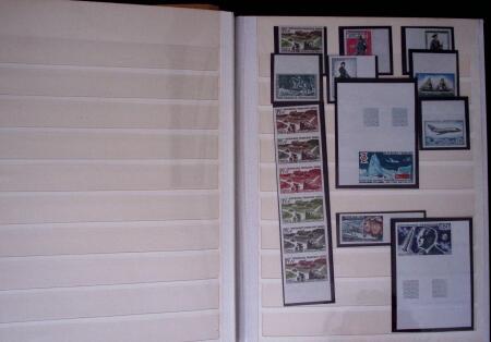 1962- 1966 Ensemble de timbres non dentelés en bord