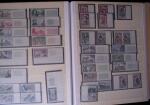 1962- 1966 Ensemble de timbres non dentelés en bord