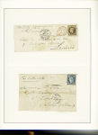 1871-1950 Ensemble de lettres avec de bonnes valeurs