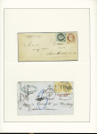 1871-1950 Ensemble de lettres avec de bonnes valeurs