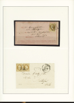 1871-1950 Ensemble de lettres avec de bonnes valeurs